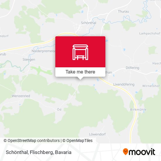 Schönthal, Flischberg map