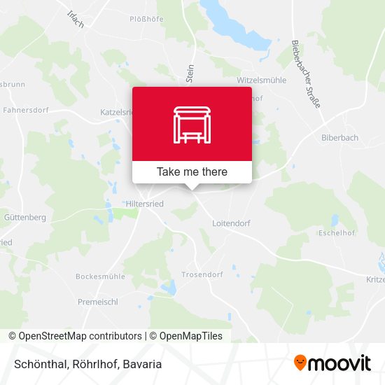 Schönthal, Röhrlhof map