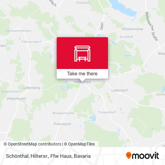 Schönthal, Hiltersr., Ffw Haus map