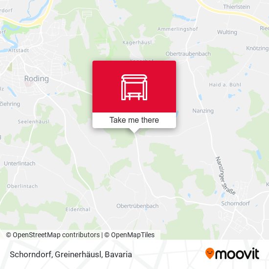 Schorndorf, Greinerhäusl map