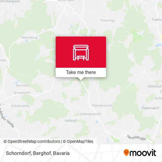 Карта Schorndorf, Berghof