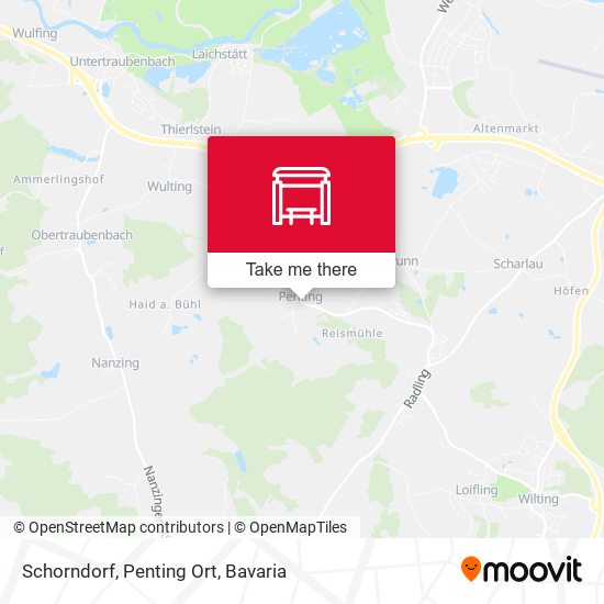 Schorndorf, Penting Ort map