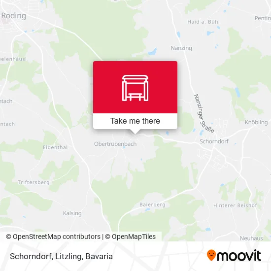 Карта Schorndorf, Litzling