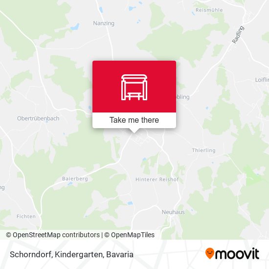 Schorndorf, Kindergarten map