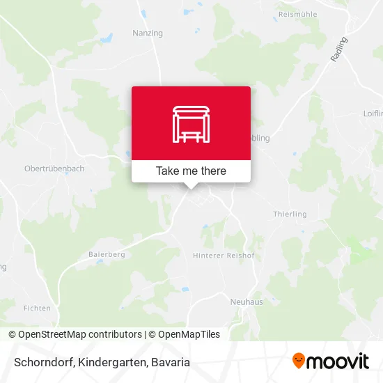Карта Schorndorf, Kindergarten