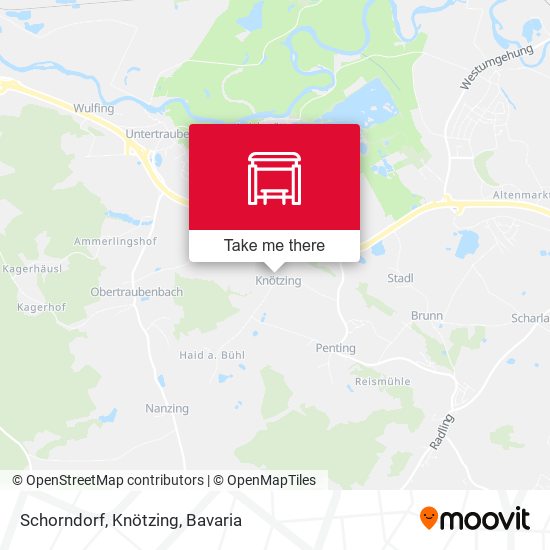 Schorndorf, Knötzing map
