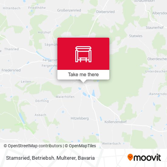 Stamsried, Betriebsh. Multerer map