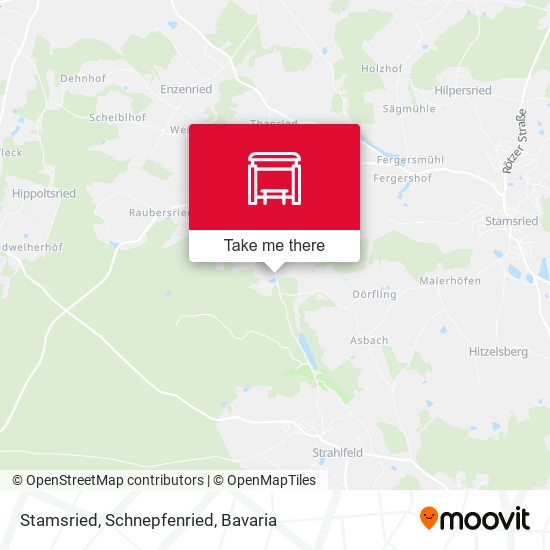 Stamsried, Schnepfenried map