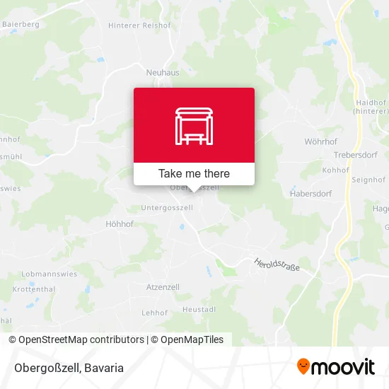Карта Obergoßzell