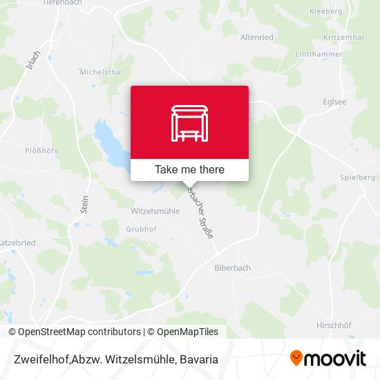 Zweifelhof,Abzw. Witzelsmühle map