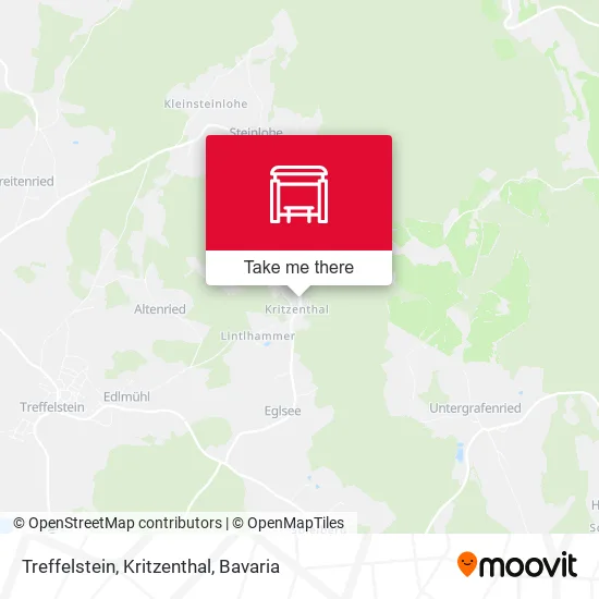 Карта Treffelstein, Kritzenthal