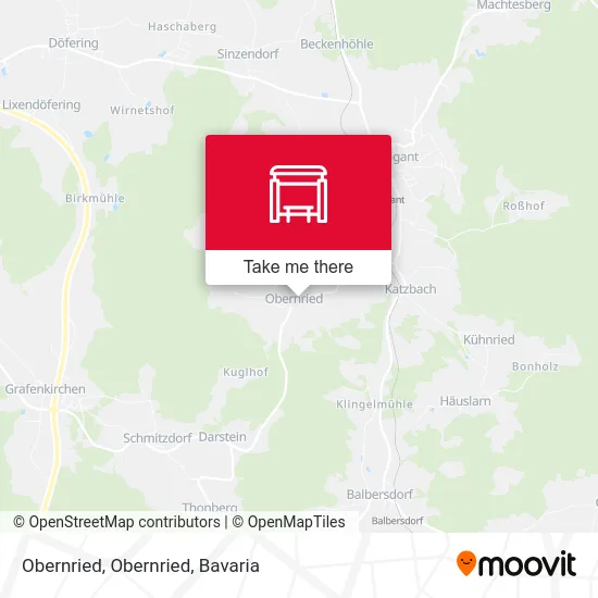 Карта Obernried, Obernried