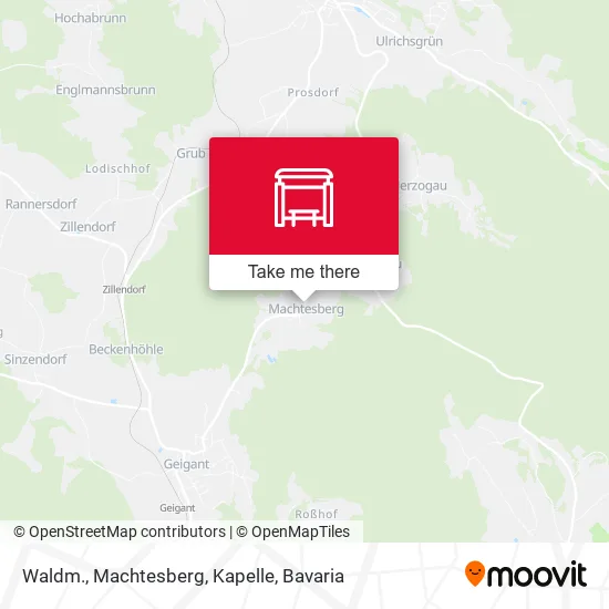 Карта Waldm., Machtesberg, Kapelle