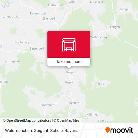 Waldmünchen, Geigant, Schule map