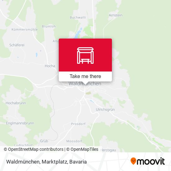 Waldmünchen, Marktplatz map