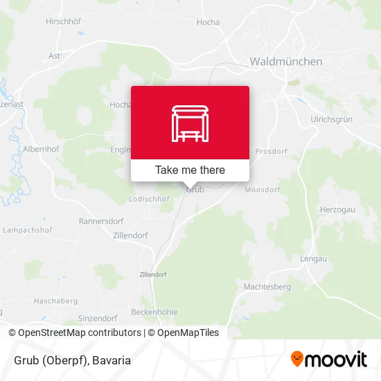 Карта Grub (Oberpf)