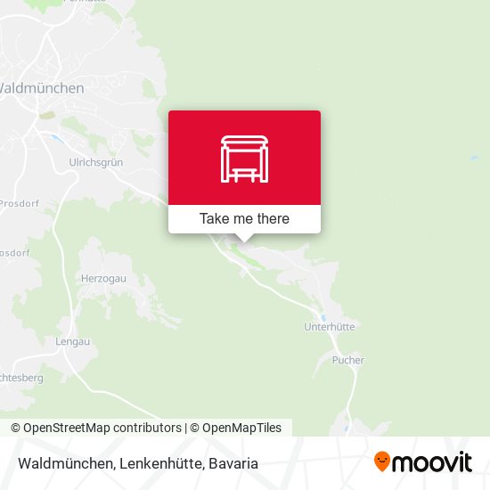 Waldmünchen, Lenkenhütte map