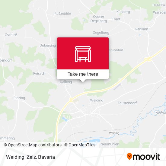 Карта Weiding, Zelz