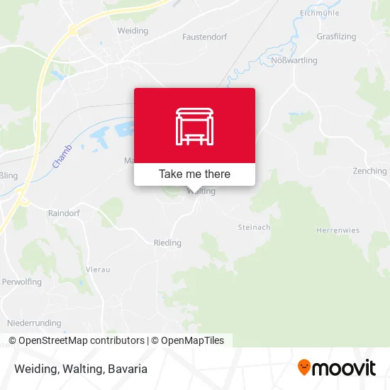 Карта Weiding, Walting