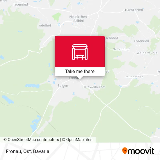 Fronau, Ost map