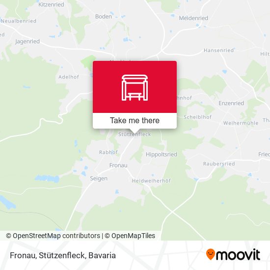 Fronau, Stützenfleck map