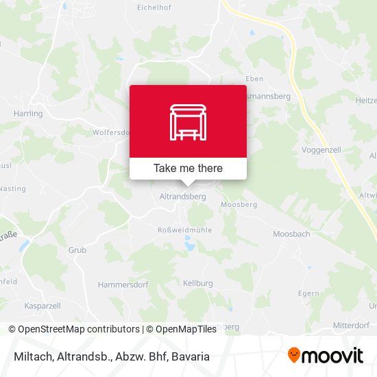 Miltach, Altrandsb., Abzw. Bhf map