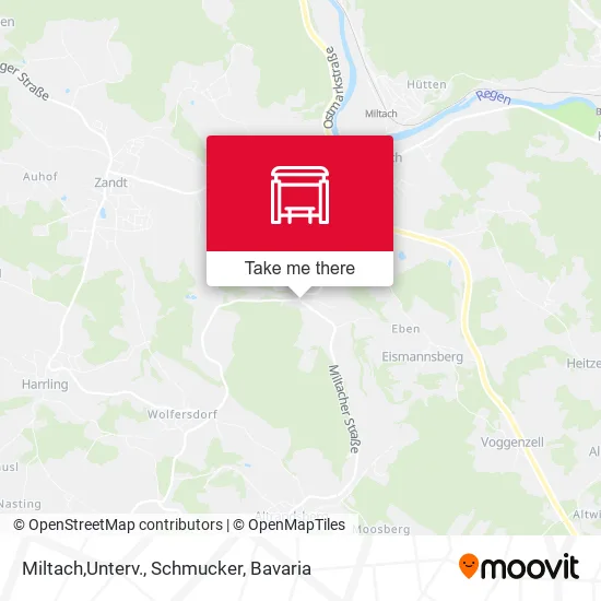 Карта Miltach,Unterv., Schmucker