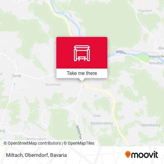 Карта Miltach, Oberndorf