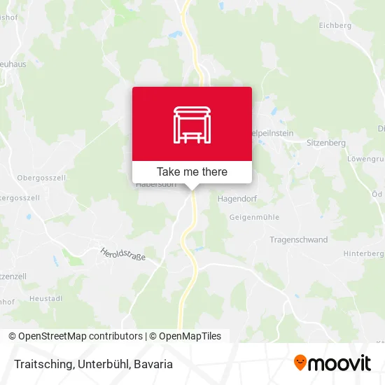 Карта Traitsching, Unterbühl