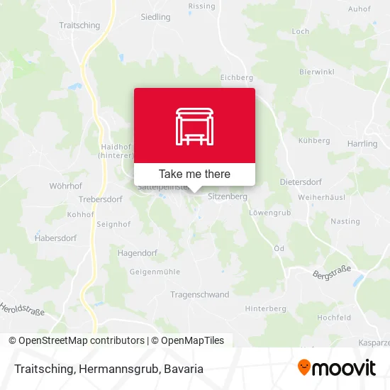 Карта Traitsching, Hermannsgrub