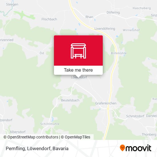 Pemfling, Löwendorf map