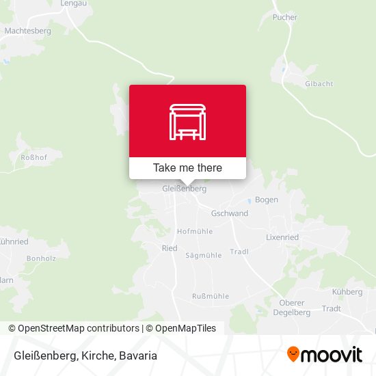 Gleißenberg, Kirche map
