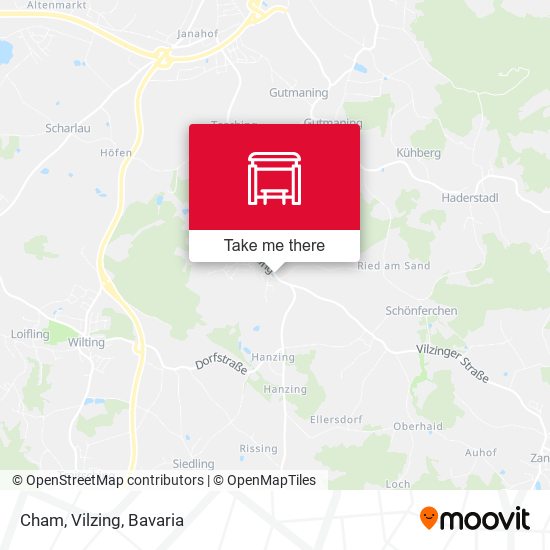 Карта Cham, Vilzing