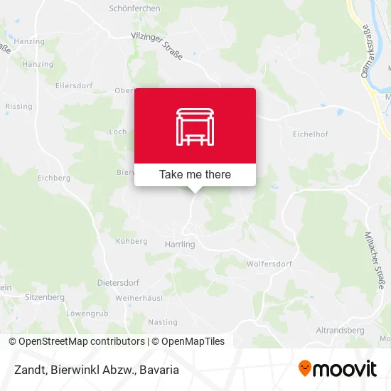 Карта Zandt, Bierwinkl Abzw.