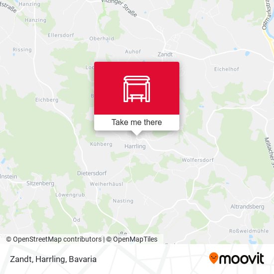 Карта Zandt, Harrling