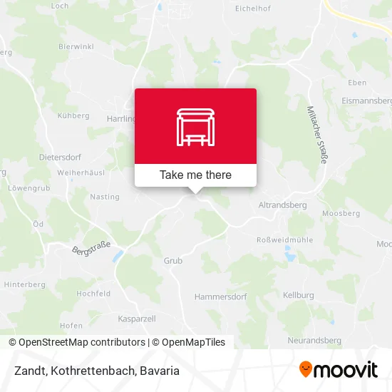 Карта Zandt, Kothrettenbach