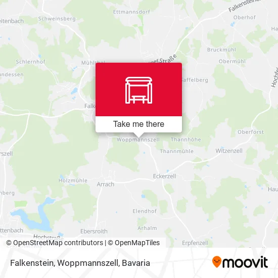 Карта Falkenstein, Woppmannszell