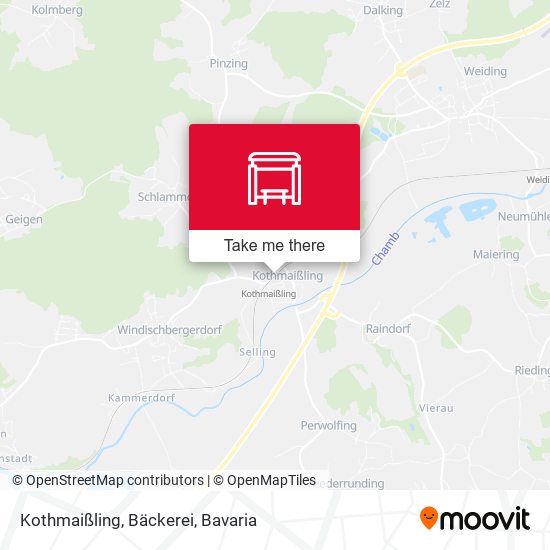 Kothmaißling, Bäckerei map