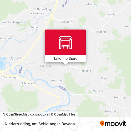 Niederrunding, am Schietanger map