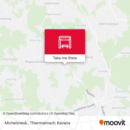 Michelsneuk., Thiermietnach map