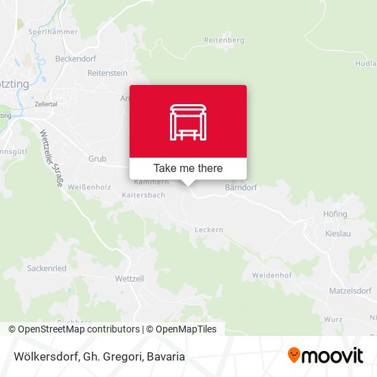 Wölkersdorf, Gh. Gregori map