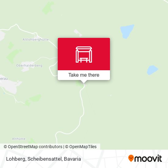 Lohberg, Scheibensattel map