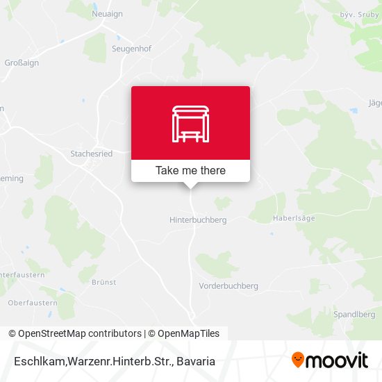Eschlkam,Warzenr.Hinterb.Str. map