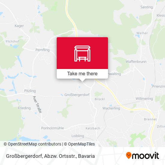 Großbergerdorf, Abzw. Ortsstr. map