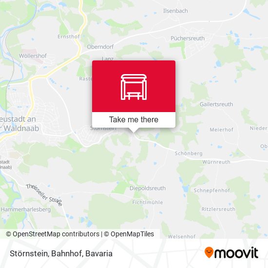 Störnstein, Bahnhof map