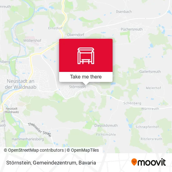 Карта Störnstein, Gemeindezentrum