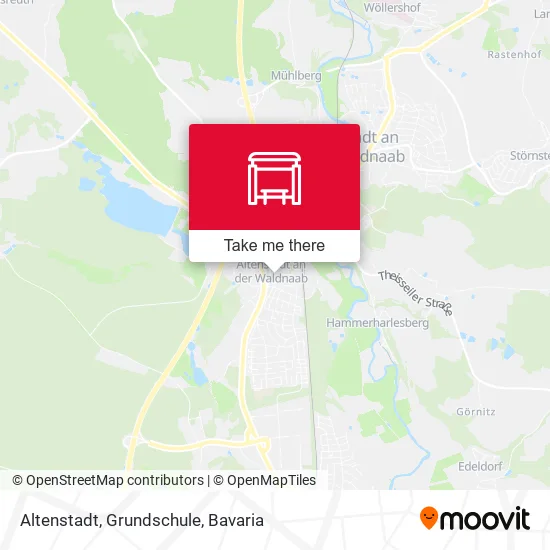 Карта Altenstadt, Grundschule