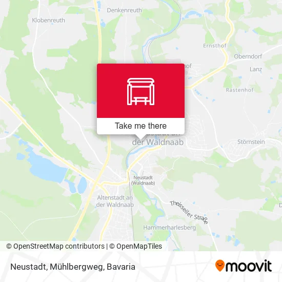 Карта Neustadt, Mühlbergweg