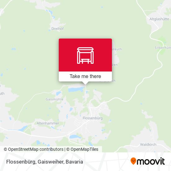 Flossenbürg, Gaisweiher map