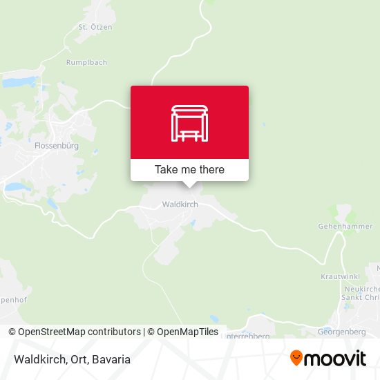 Карта Waldkirch, Ort